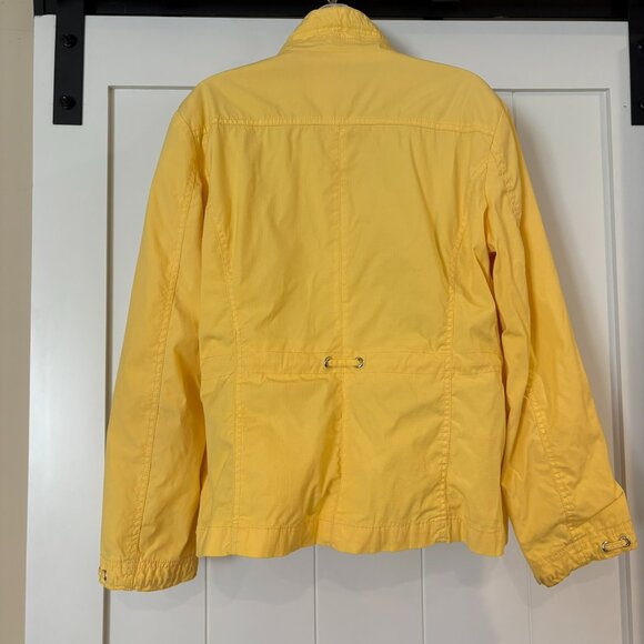 Laura Ashley bright yellow jacket, size PL - Picture 3 of 5